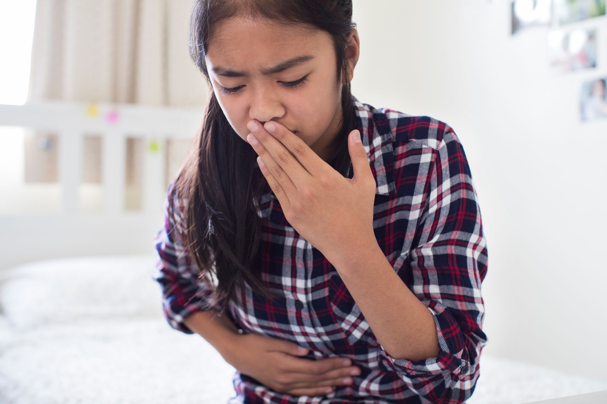 Treating surgical abdominal pain in children
