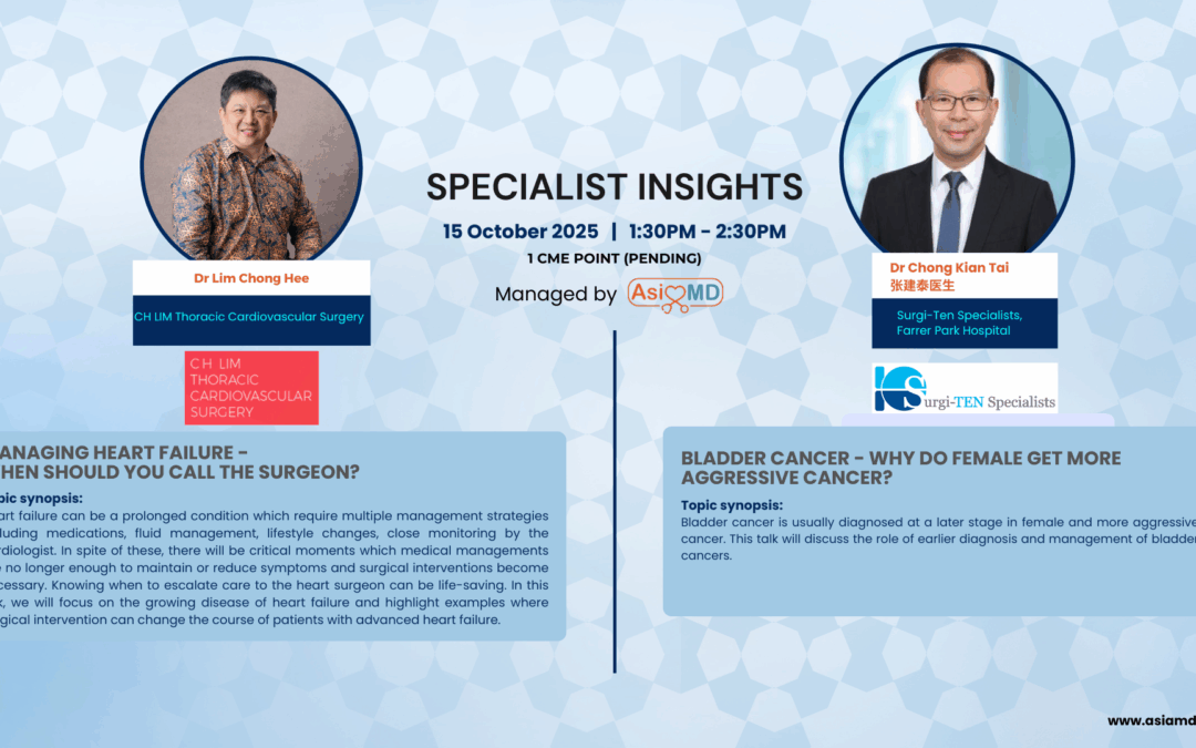 [Webinar for Doctors] Specialist Insights Series: 15 October 2025