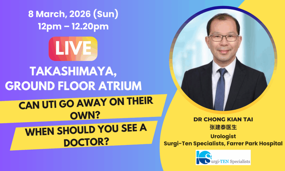 Singapore: Live interview with Dr Chong Kian Tai, Urologist