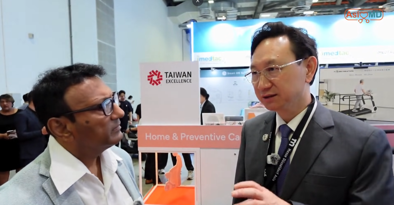 Asia MD_Dr. Tung Chen-yuan on “From Taiwan with Care Discover Next-Gen MedTech” Medical Fair Asia 2026